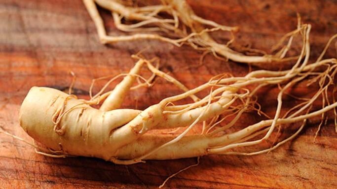 ginseng root to enlarge the head of the penis