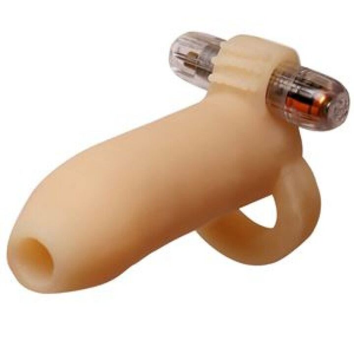 Vibrator attachment for penis enlargement